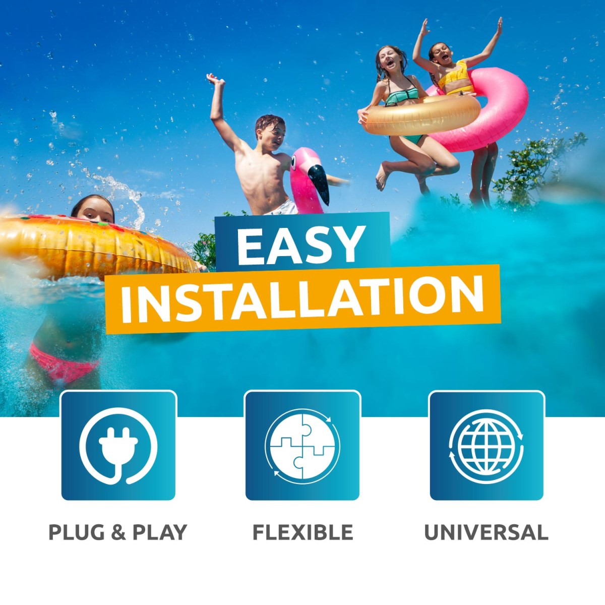 Poolex Nano 3kW Réversible Wifi Integré