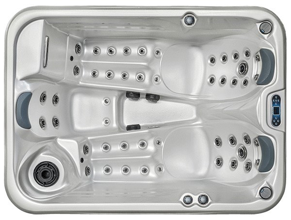 Spa Netspa Celtic 4 - 3 places - 216x160x93cm - Couverture inclus - avec PAC Poolex O'spa 5KW