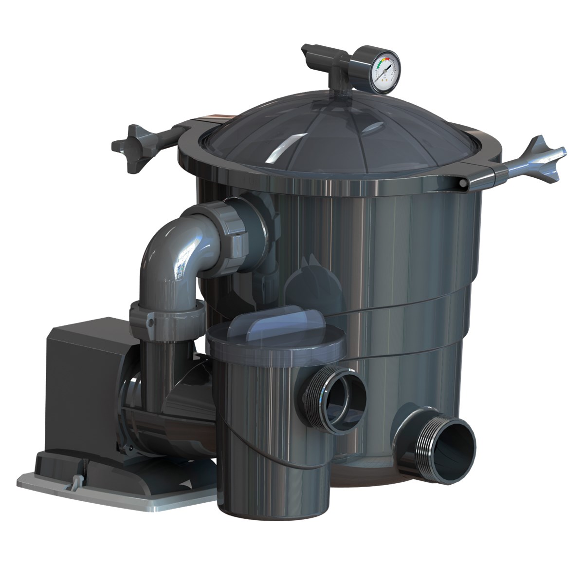Groupe de filtration Poolex Filter Max - Cuve Ø250mm - Filtration 6 m³/h